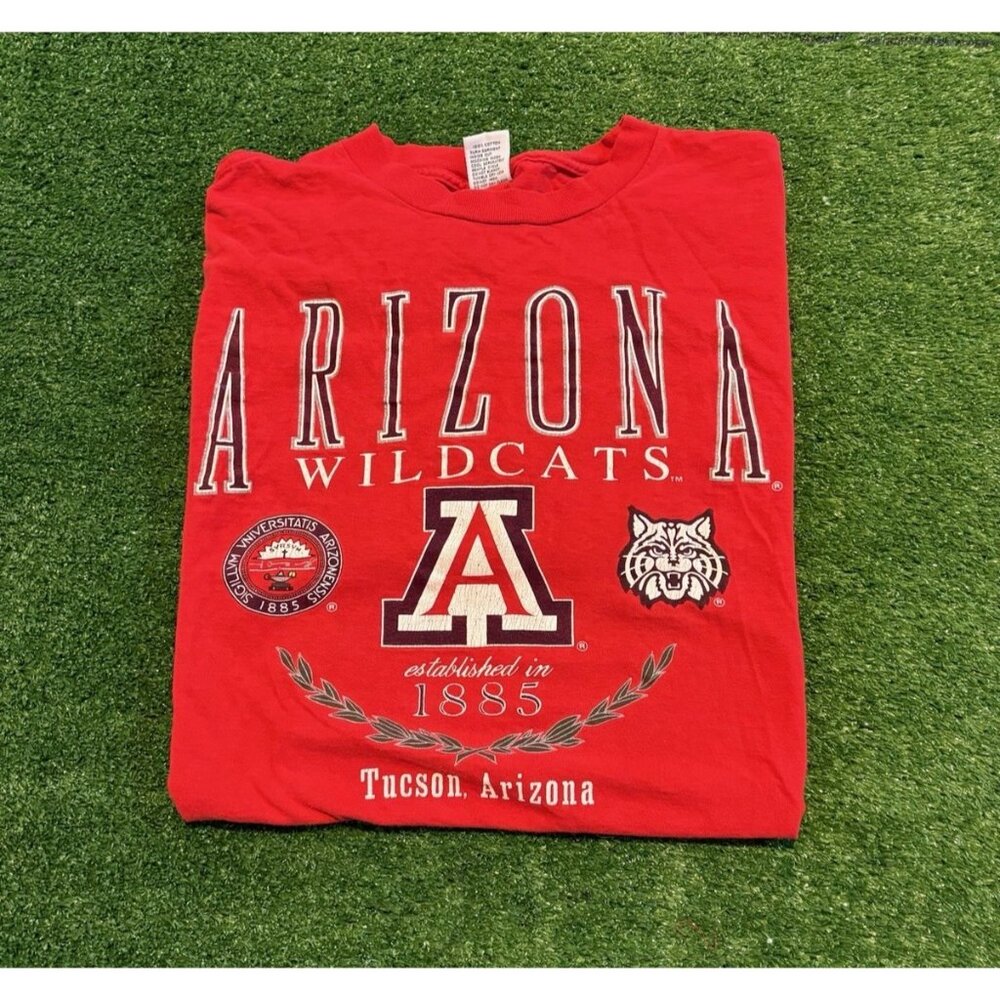 Vintage Arizona Wildcats shirt mens extra large red galt sand football 90s K